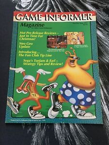 Game Informer Magazine Issue 2 November December 1991 ToeJam & Earl SEGA