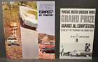 1962 Pontiac Tempest  14 Page Sales Booklet & 1962 Grand Prix Award Brochure