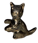 New ListingVintage Brass Cat 4 OZ Weight Figurine 2 inch high