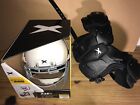 Xenith X2E+ Youth Football Helmet White L & Xenith Flyte 2 Shoulder pads S