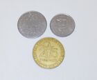 CFA Franc 3 Coin Set Collection Western Africa Burkina Faso 25 50 100 Coins