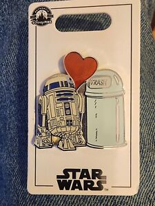 R2-D2 Loves Trash Can Star Wars Disney Pin