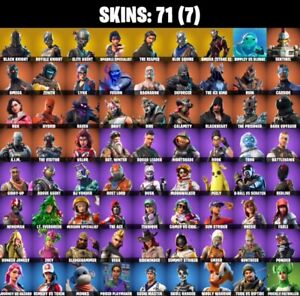 New ListingFornite OG Stacked Cheap‼️ 71 SKIN BLACK KNIGHT ACCOUNT, S3, Stage 5 Omgea