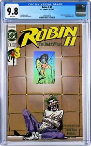 Robin II #1 CGC 9.8 (Dec 1991, DC) Bob Smith Art, Matt Wagner Hologram Cover