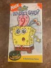 SpongeBob Squarepants WHERE’S GARY VHS 2005 Nick Jr- 4 Episodes