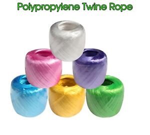Polypropylene Twine Plastic Rope Household Bundled Decorative Wear-Resistant 20m