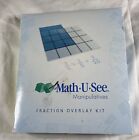 Math U See Manipulatives Fraction Overlay Kit Missing Pieces