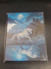 Moonlight Unicorn Anne Stokes Canvas Print 7.5