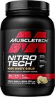 NitroTech Protein Powder + Muscle Builder 100% Whey Protein w/ Whey Isolate 2lbs
