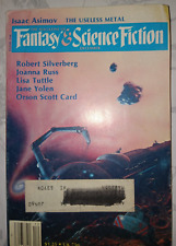 1979 December, Fantasy And Sci-Fi Magazine, Issac Asimov • Joanna Russ