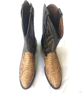 Dan Post Python Cowboy  Western Men Boots Size 8.5 D