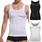 Men Slimming Body Shaper Vest Abs Abdomen Compression Shirts Workout Tank Top US