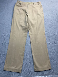 Timberland Mens Pants Stratham Issue Size 34x32 Straight Leg Mid Rise Tan Beige