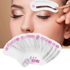 Eyebrow Shaping Stencil Charm Grooming Shaper Template Makeup Tool Kit SET OF 24