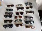 VINTAGE LOT OF 18 SUNGLASS EYEGLASS FRAMES Tom Ford, Gucci, Ray Ban, Persol +++