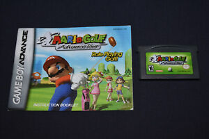 Mario Golf Advance Tour GBA - Authentic US Version w/ Manual - TESTED + WORKING!