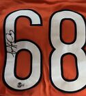 Doug Kramer Jr. Autographed Orange Custom Bears Jersey. ILLINI NFL Chicago Sale