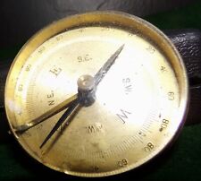 Civil War Era Brass Cased Compass