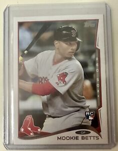 MOOKIE BETTS 2014 Topps Update Rookie Card GREAT CONDITION! 🔥📈