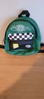Friends TV Show Central Perk Mini Backpack Coffee Lounge Purse Green Very clean
