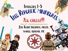 Lego EP 1-3 Republic minifigures.  You choose!  Clone troopers, pilots, jedi etc