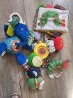 Eric Carle Plush Baby Toys Crinkle Rattle Toy Hungry Caterpillar Lot Of 4 GUC