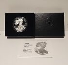 2021 American Eagle One Ounce Silver Proof Coin (W) 21EMN With COA and OGP