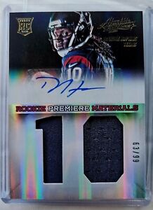 New Listing2013 Absolute DEANDRE HOPKINS RC Patch Auto!!