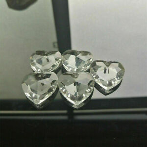 10PC 25MM Heart Crystal Prism Chandelier Lamp Suncatcher Hanging Pendant Decor