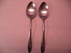 New ListingSet Of 2 ONEIDA SPRING VALLEY TABLE SERVING SPOONS 8 1/4 GB1