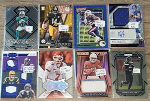 NFL LOT OF 32 CARDS - AUTO JERSEY PATCH PRIZM SP SERIAL #d RC /25 /50 /125 - #94