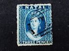 nystamps British Natal Stamp # 12 Used               A26y3070
