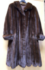 104 Luxury MINK Coat high quality Fur jacket Nerzmantel Норковая Шуба Norka Nerz