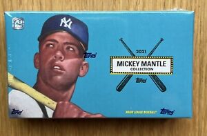 2021 Topps MICKEY MANTLE X Factory Sealed HOBBY Box Look for Parallels & Autos!
