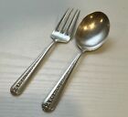 New ListingTowle Rambler Rose Sterling Silver Spoon & Fork Baby Child Flatware Set - 35g