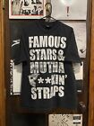 Famous Stars and Mutha F**kin’ Straps Bold Spellout OG Tee Shirt Travis Barker