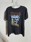 Vintage 1985 Venom Nightmare Parking Lot Bootleg T Shirt XL Black Metal Bathory