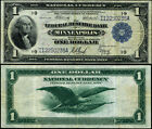 New ListingFR. 736 $1 1914 Federal Reserve Note Minneapolis VF