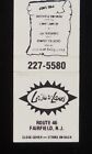 1980s? BOWLING Leisure Lanes 40 AMF Lanes Charcoal Pit Route 46 Fairfield NJ MB