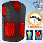 🔥Winter Heated Vest Electric USB Jacket Winter Warm Men Women Body Heating Coat