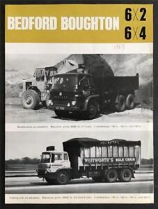 BEDFORD BOUGHTON 6x2 6x4 Commercial Vehicles Sales Brochure 1964 #B1069/12/64