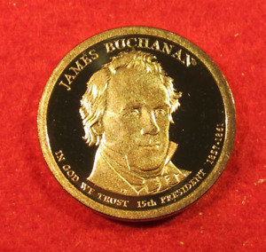 2010 S Proof James Buchanan Presidential Dollar - BU - Uncirculated