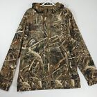 Under Armour Realtree Max-5 Camo Camouflage Full Zip Hunting Hoodie Jacket Sz XL