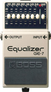Boss GE-7 Equalizer Guitar Effect Pedal