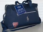 RALPH LAUREN FRAGRANCES Men's Pony World of Polo Duffle Travel Bag, NAVY BLUE