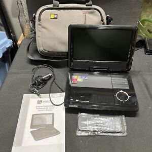 Audiovox DS9341 Portable DVD Player With Remote, Car Power Cord, & Travel Bag