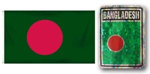 Wholesale Combo Set Bangladesh Country 3x5 3’x5’ Flag and 3