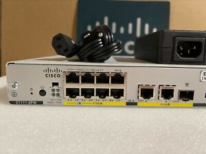Cisco Systems  C1111-8PW ISR 1100 8 Ports Dual GE WAN