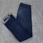 APC Jeans Mens 27x32 Blue Petit New Standard Slim Button Fly Selvedge Denim