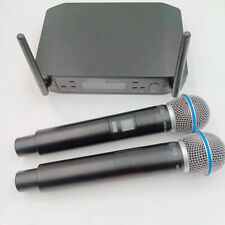GLXD4 BETA58A UHF 520-580 HZ Professional Wireless Microphone System 2 Mics HOT